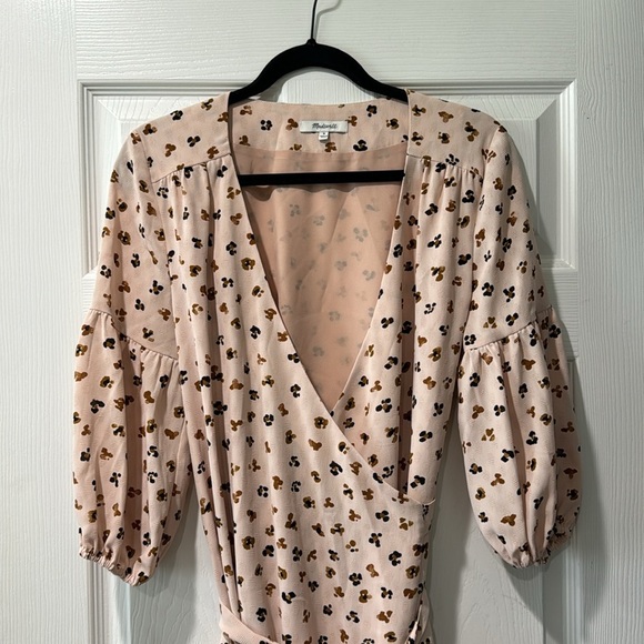 Madewell Wrap Dress - Picture 2 of 12